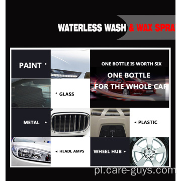 Ochrony samochodów bez wody bez wody w wosk do mycia płynnego lakieru